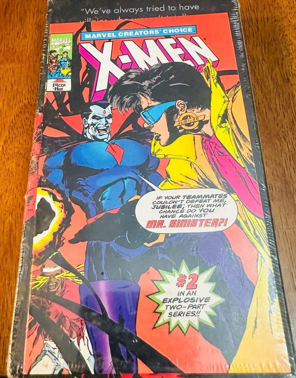 1993MarvelCreators'ChoiceX-Men2 VHSEnterMagneto &DeadlyReunions sealed